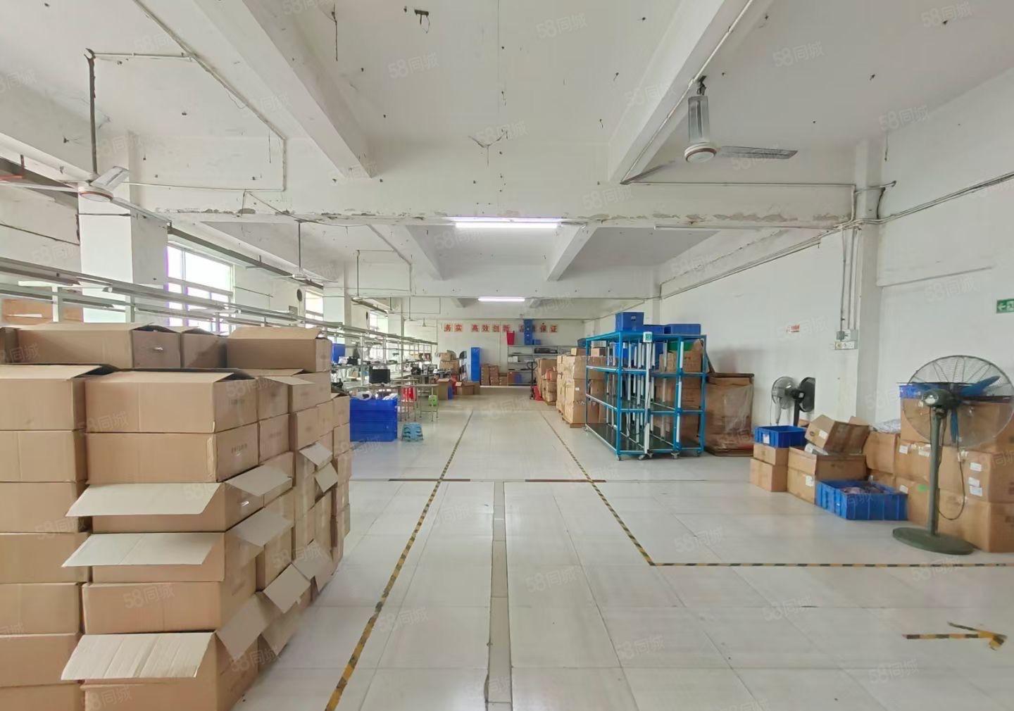 西乡鹤洲，桃源居附近，带装修728平厂房仓库出租，拎包生产