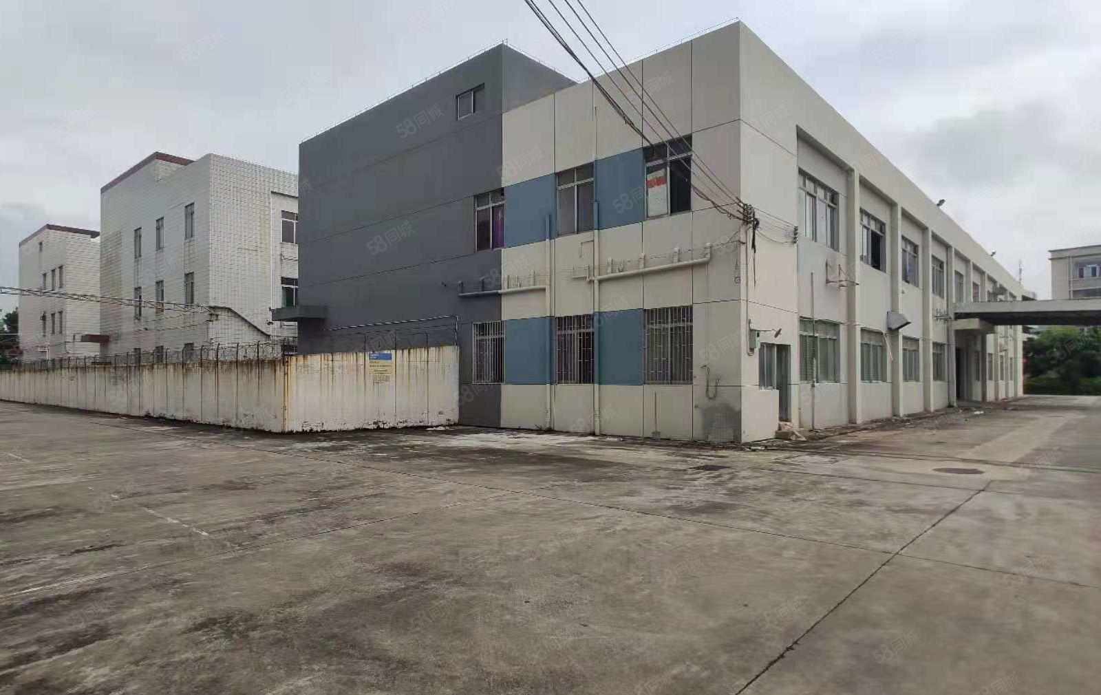 松岗罗田双高速出口附近一手房东红本独院厂房4万平大小分租