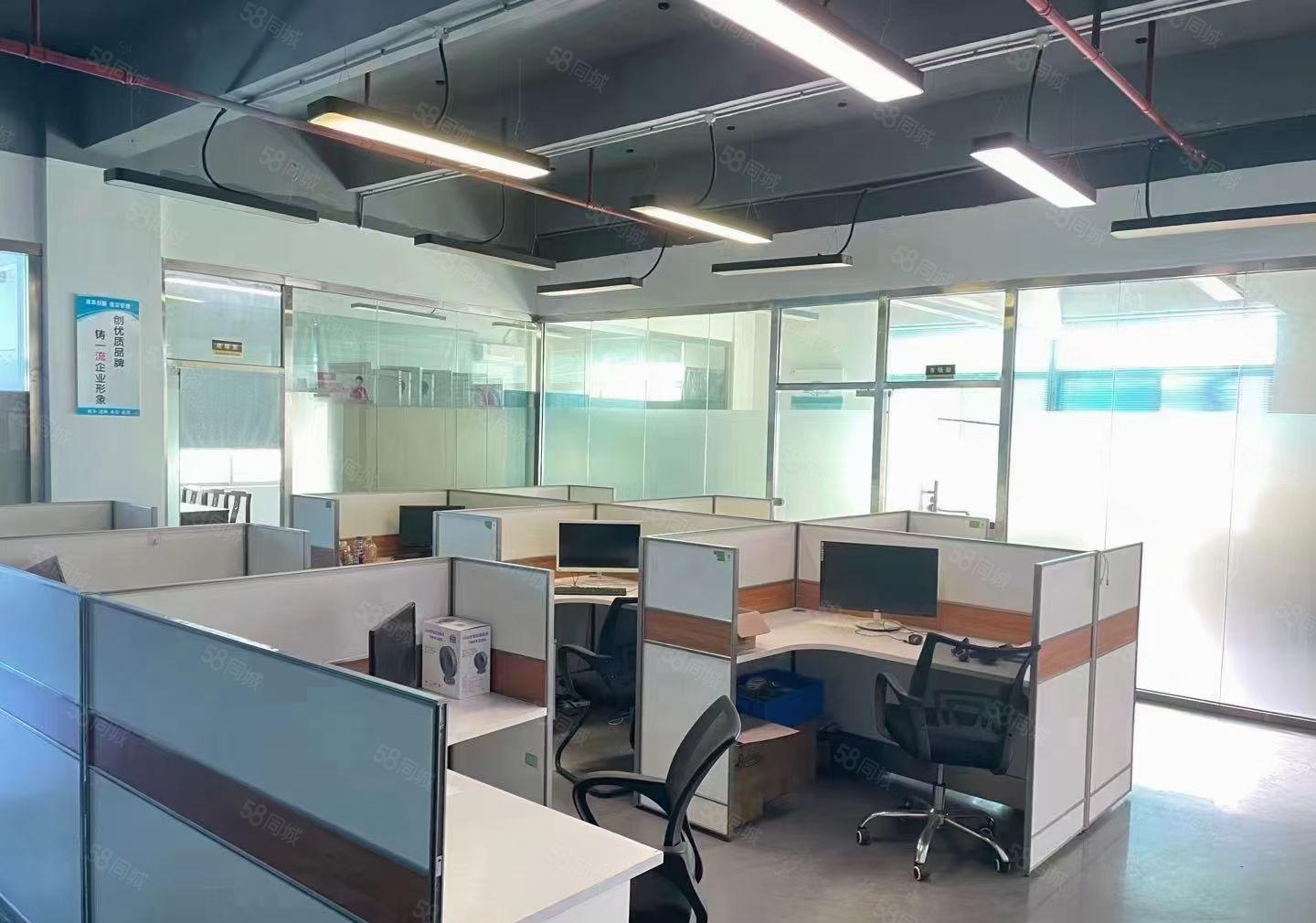 石岩红本原房东精装整层1500平米厂房出租可分租电商仓库