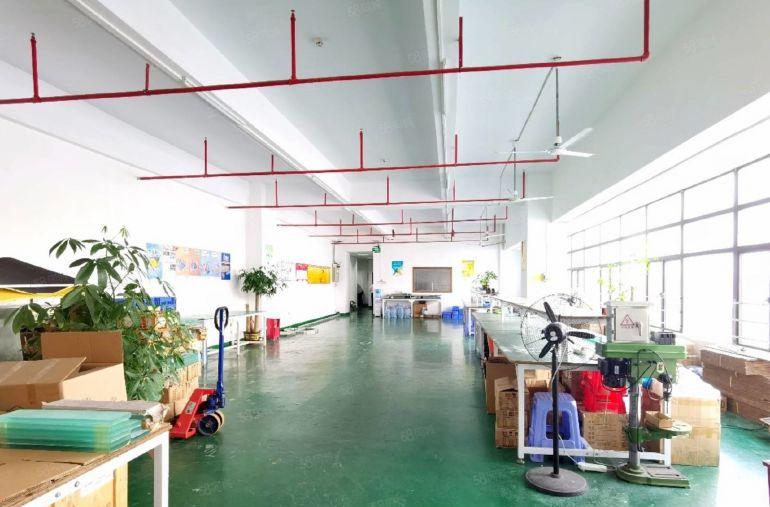 福永大洋田楼上500平红本厂房带装修办公室仓库适合生产办公