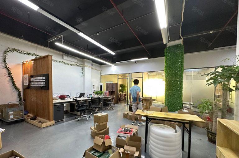 23元起西乡坪洲地铁口300平精装修厂房电商办公室出租