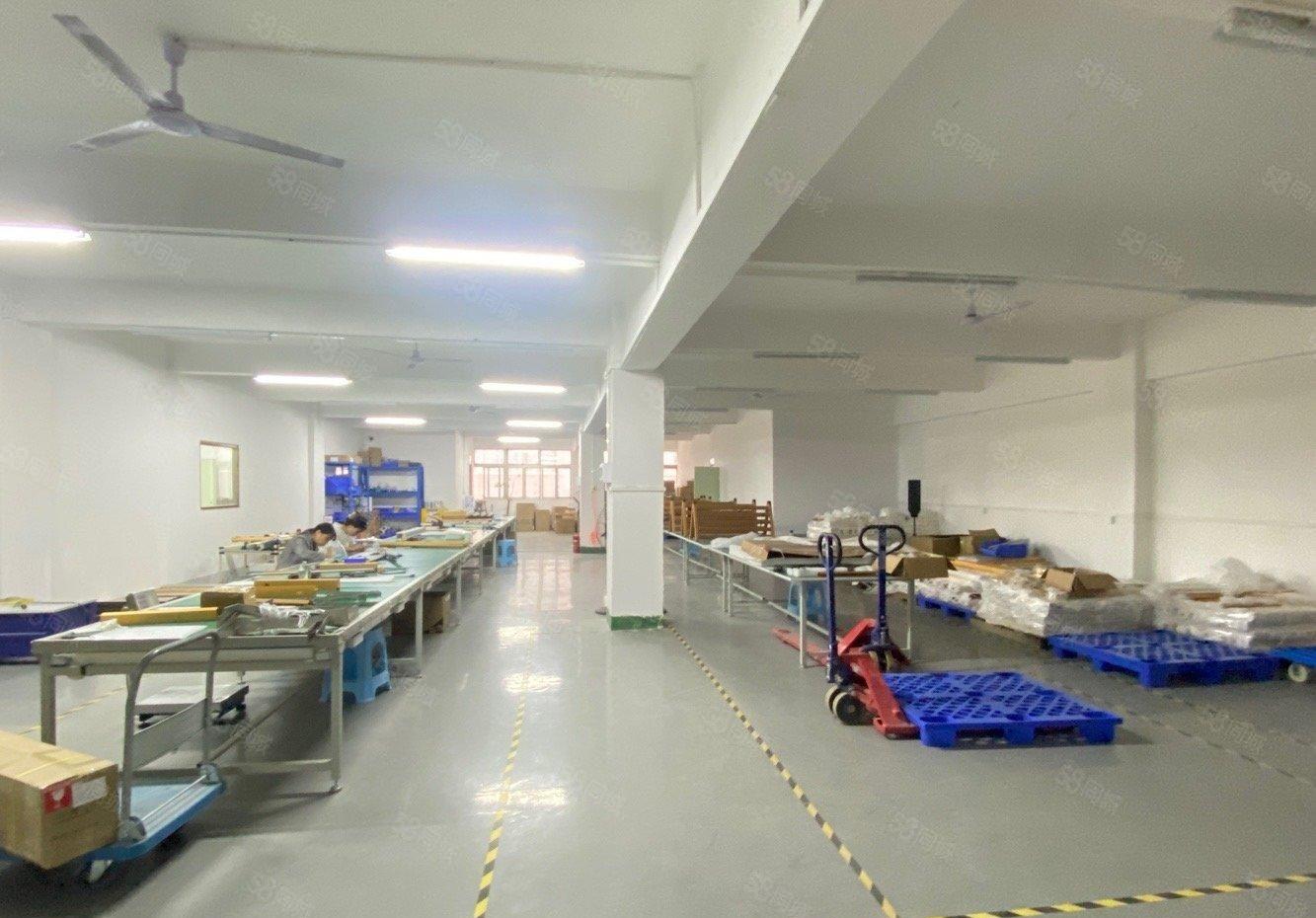 石岩塘头楼上1150平方精装修原房东红本工业仓库厂房出租