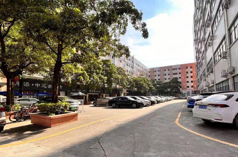 石岩地铁口花园式红本原房东带喷淋升降货台加高电梯300平出租