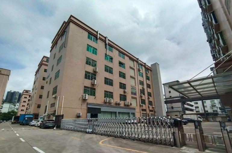 西乡电改园区原房东独院23000平一楼高6米电子厂房仓库出租