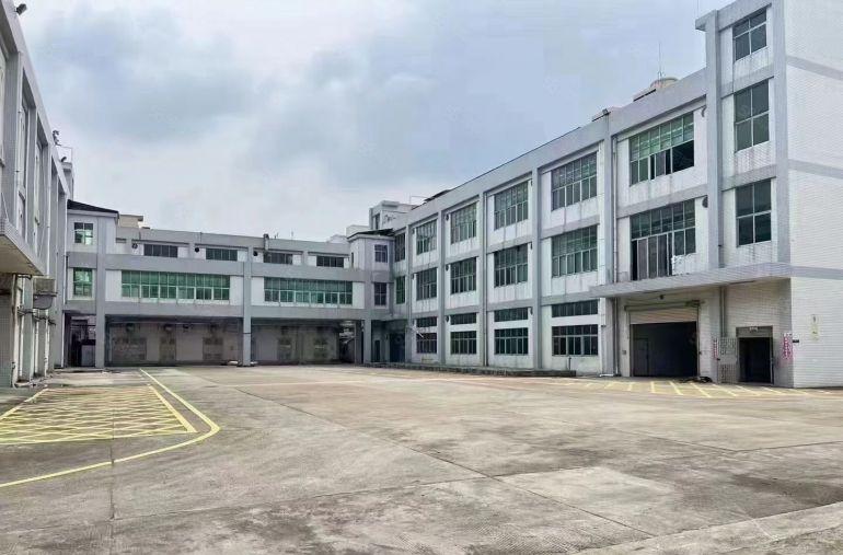 宝安松岗外环高速出口实际面积村委原房东厂房出租3层4500平