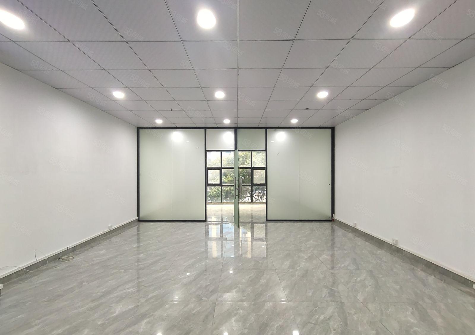 西乡，固戍地铁站附近，60平90平带隔间，精装修办公仓库出租