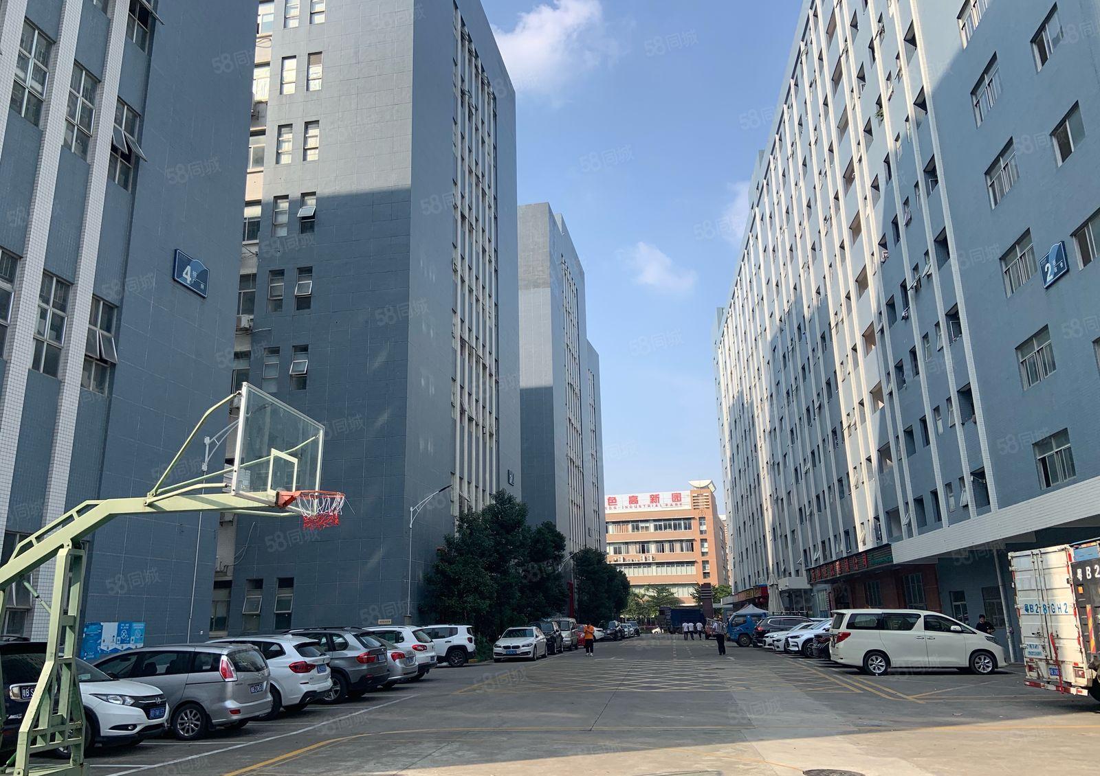 石岩地铁口单层面积1960平方带装修厂房招租可分半