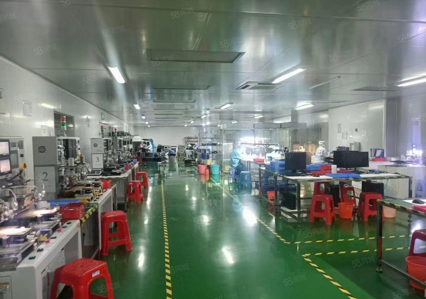 200平起分租福永富桥工业园无尘车间精装修厂房出租仓库办公