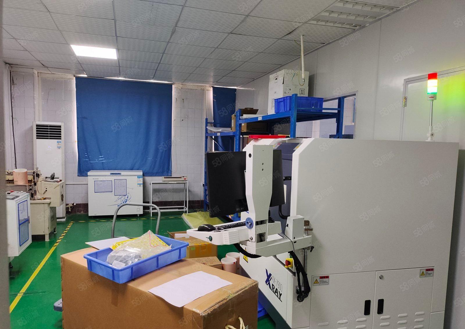 沙井大王山大型工业园新空楼上半层550平精装修厂房