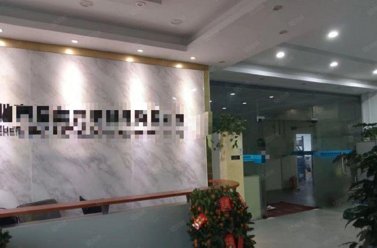 石岩北环新出楼上1380平米精装修无尘车间原房东厂房出租