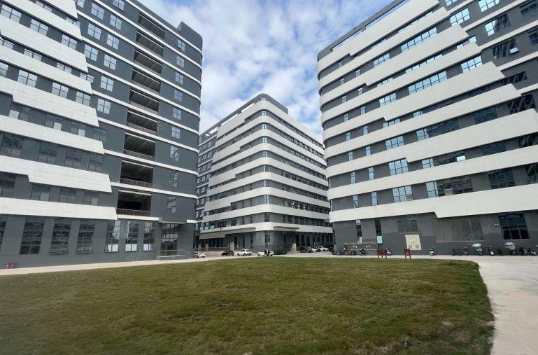 宝安新安地铁口附近 500平厂房低价出租 精装修 水电齐全