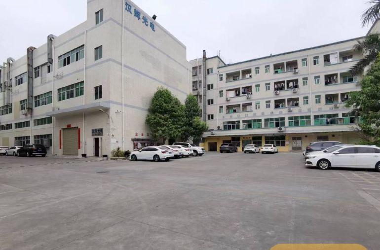 石岩新空出楼上550平现成装修无尘车间办公室出租实用率高