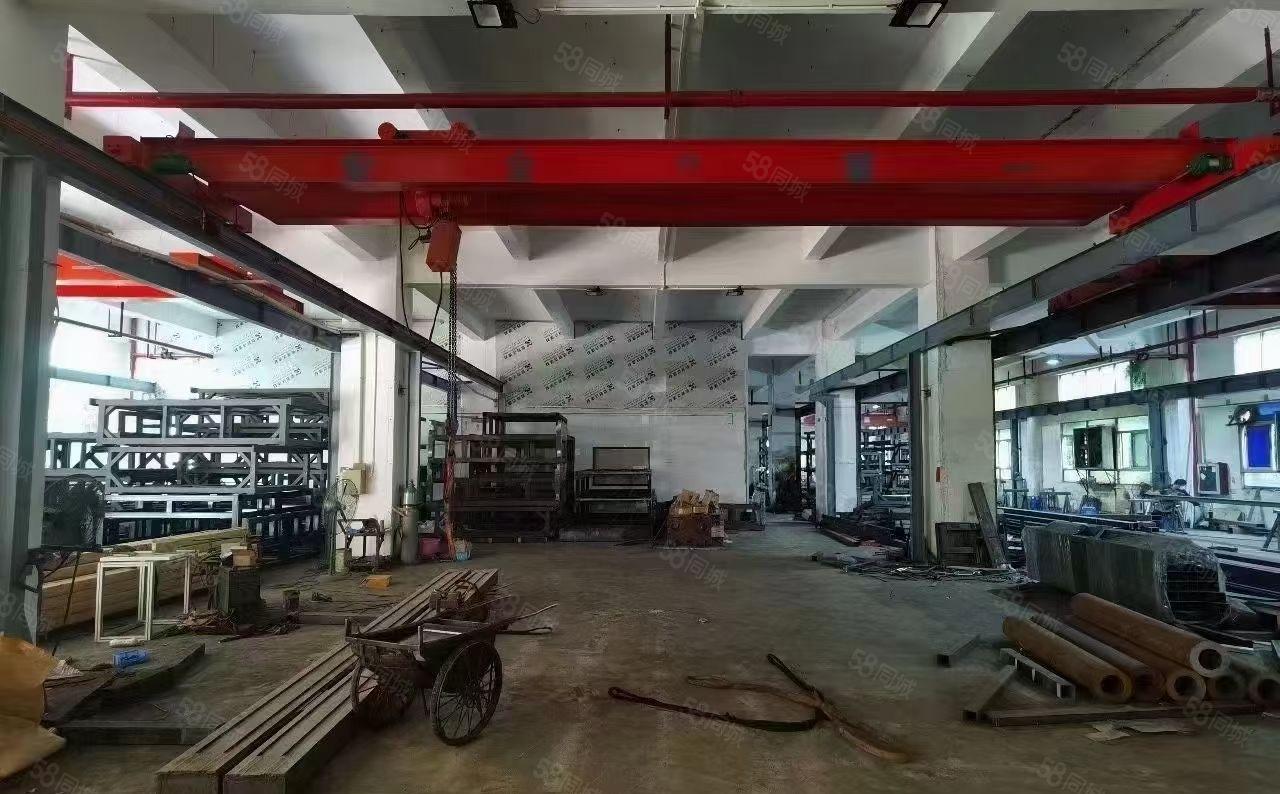 松岗高速路口原房东一楼1500平带行车精装修，厂房出租