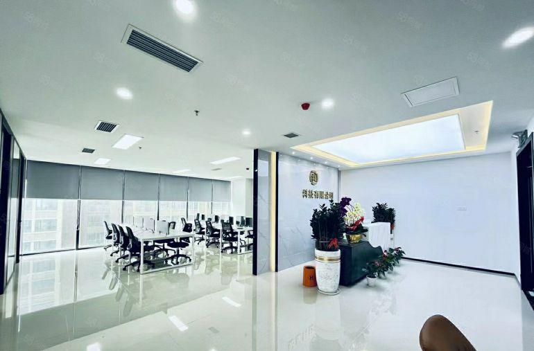 福永桥头地铁站100平精装修办公室带家私研发电商仓库厂房出租