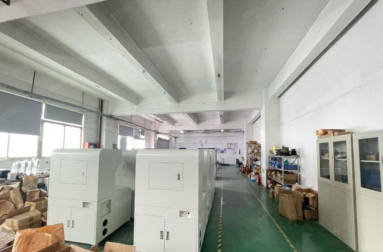 直租！西乡固戍工业园，带装修420平厂房出租，拎包可用