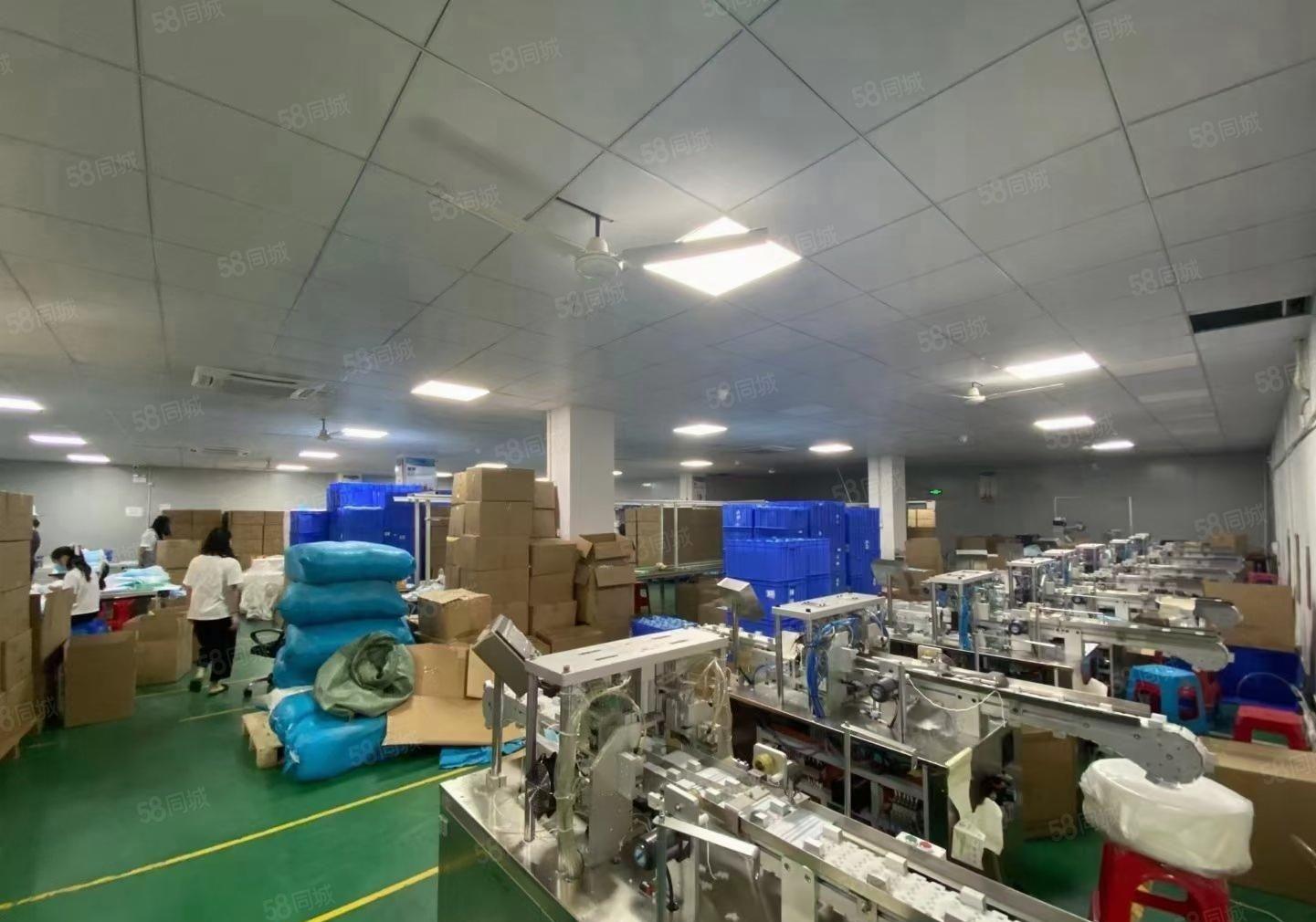 沙井后亭原房东红本工业园区楼上精装修1000平厂房出租