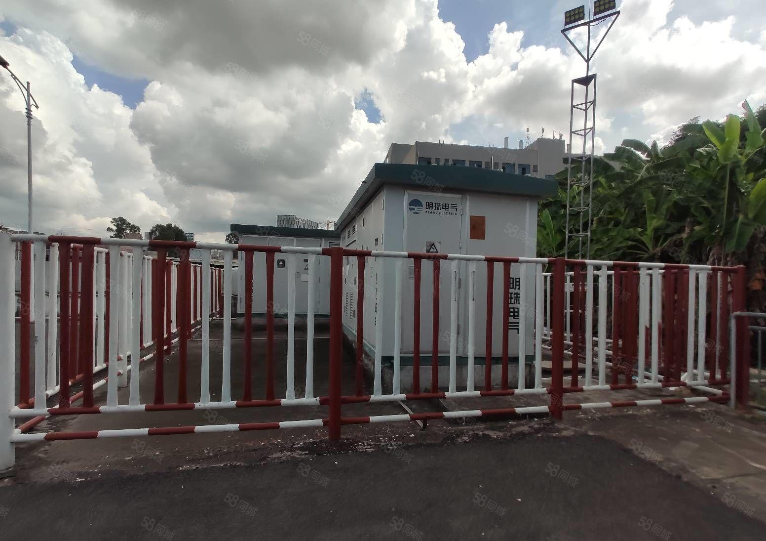 松岗山门松柏路边一手房东独院水泥空地9000平出租可大小分租