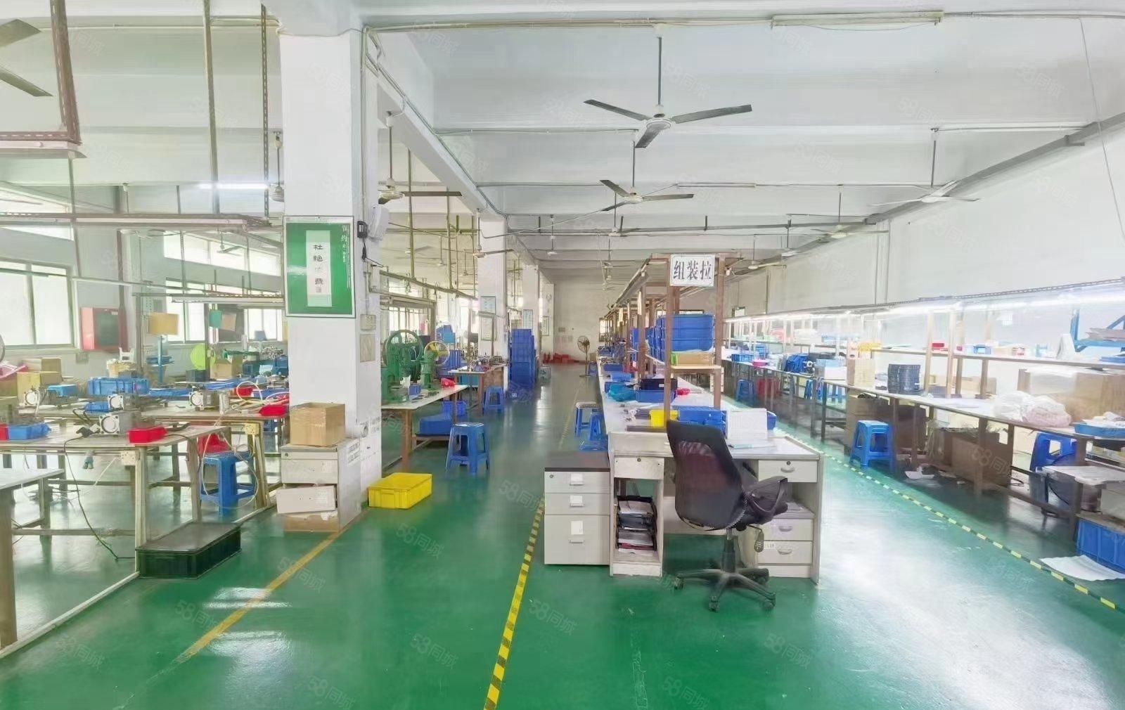 石岩石龙仔高新科技园2楼4900平精装修厂房可分租