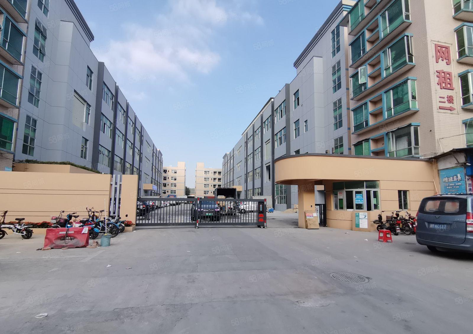 出租福永地铁口新出红本厂房2.3楼各1600平厂房仓库分租