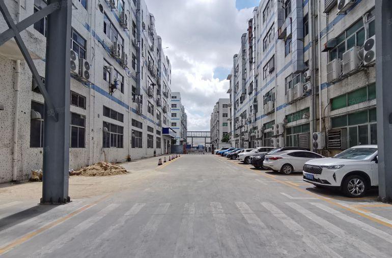 精装修200平米起出租福永大型园区厂房出租红本厂房业主直租