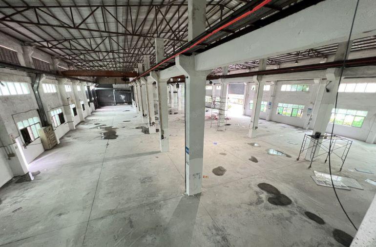 滴水12米钢构厂房宝安沙井原房东独门独院3000平方仓库出租