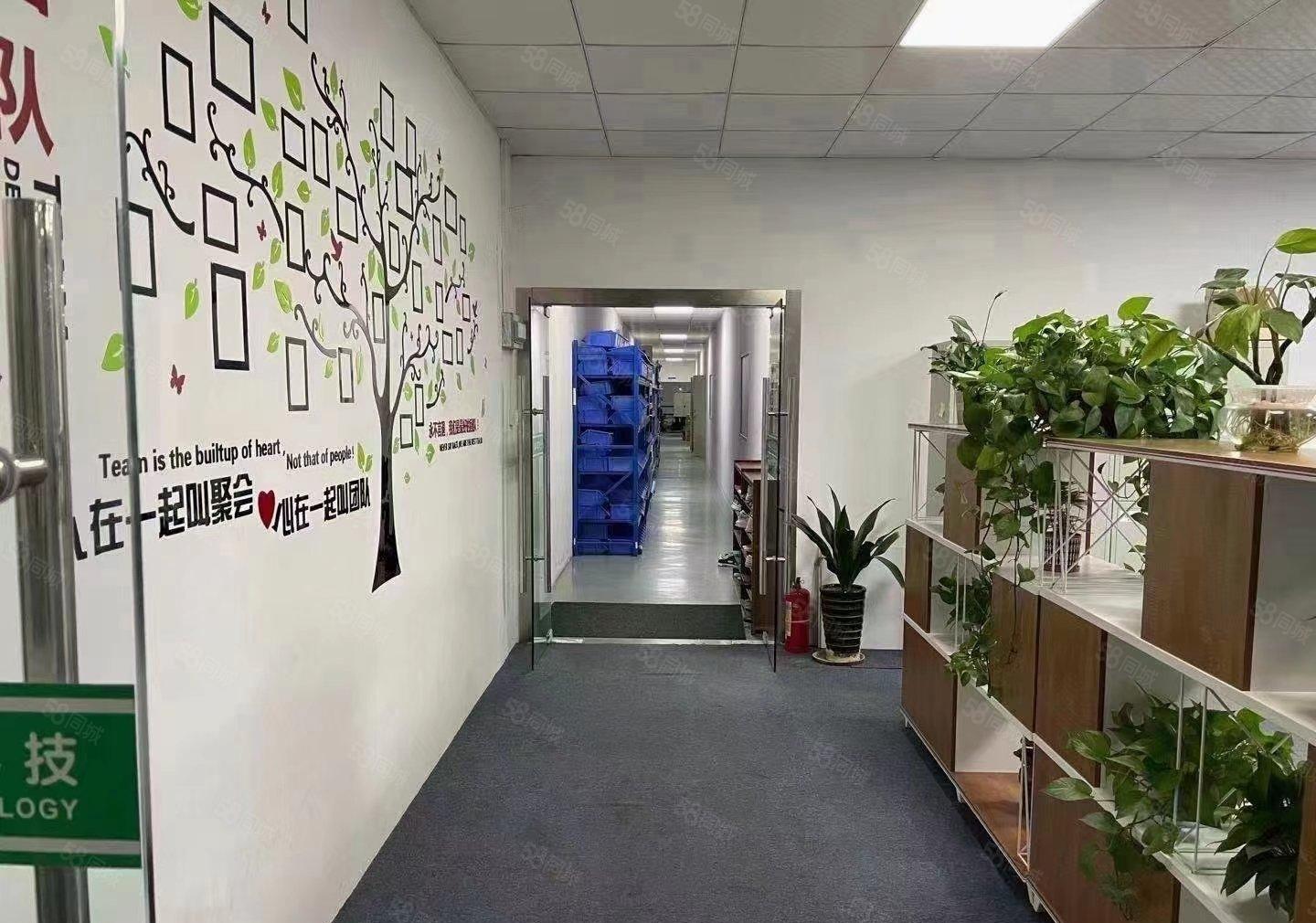 沙井后亭原房东红本工业园区楼上精装修1000平厂房出租