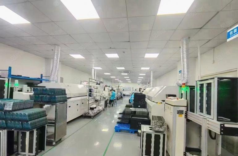 西乡固戍地铁口楼上1500平米精装修厂房电商办公室仓库分租