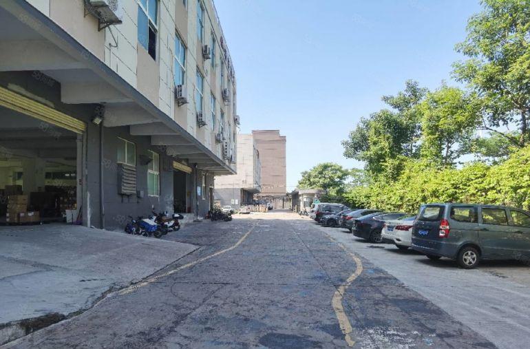 空地大！福永和平一楼1000平物流仓库带阁楼办公室可进拖头