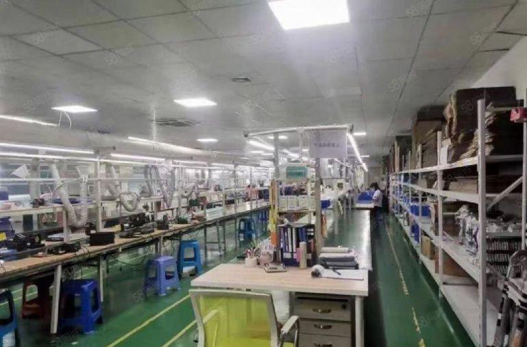 宝安区沙井沙三楼上整层1300平方电子烟厂房出租拎包生产