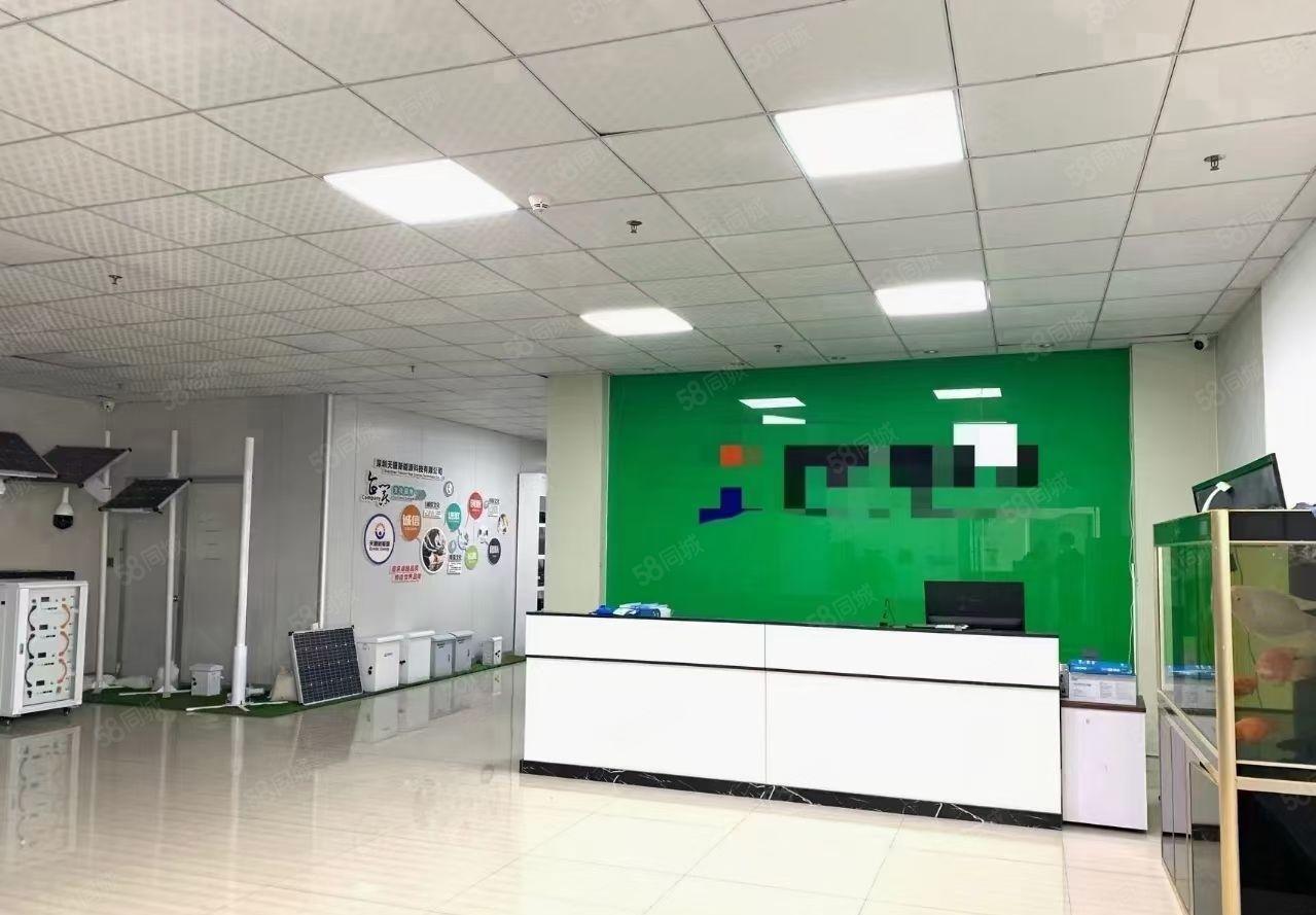 福永桥头地铁站附近高薪园区楼上新出2200平带精装修办公室