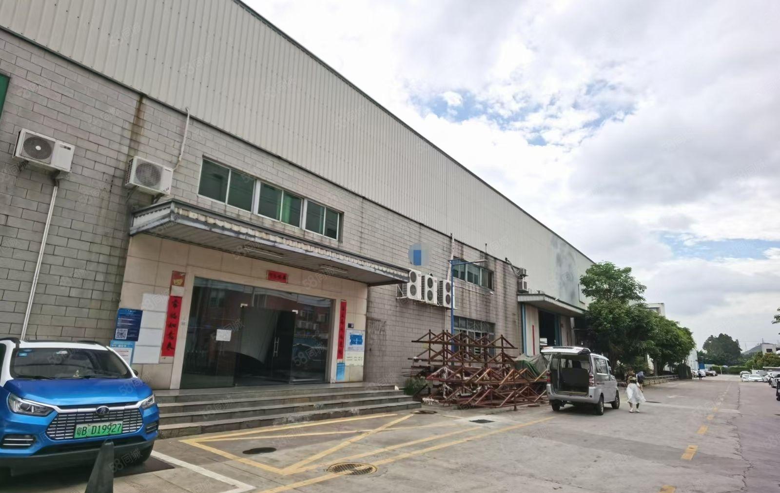 松岗一手房东独院一楼单一层标准钢钩9200平出租可分租