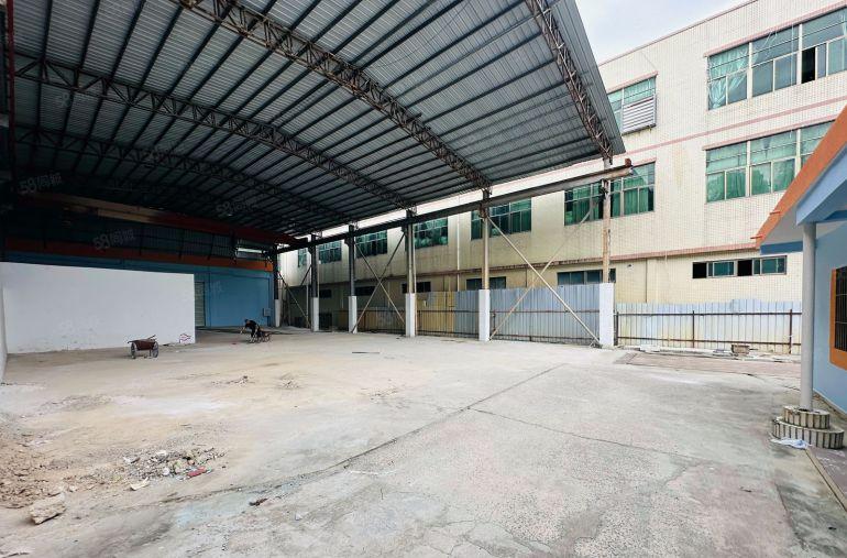 石岩新出独门独院钢构3000平厂房仓库出租带大空地停车免费