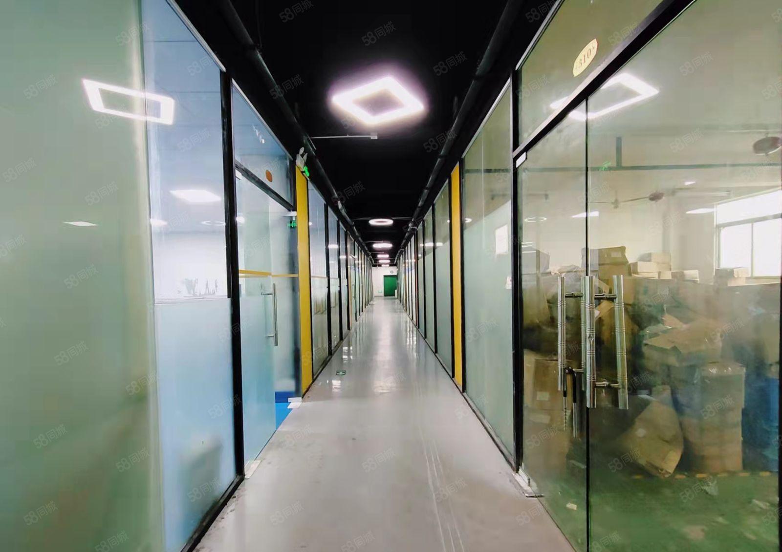 福永107国道边楼上195平原房东精装修厂房出租易招工形象好