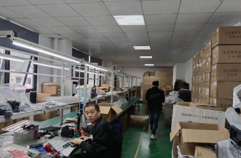 西乡固戍地铁口500平方精装修厂房电商贸易仓库低价出租分租