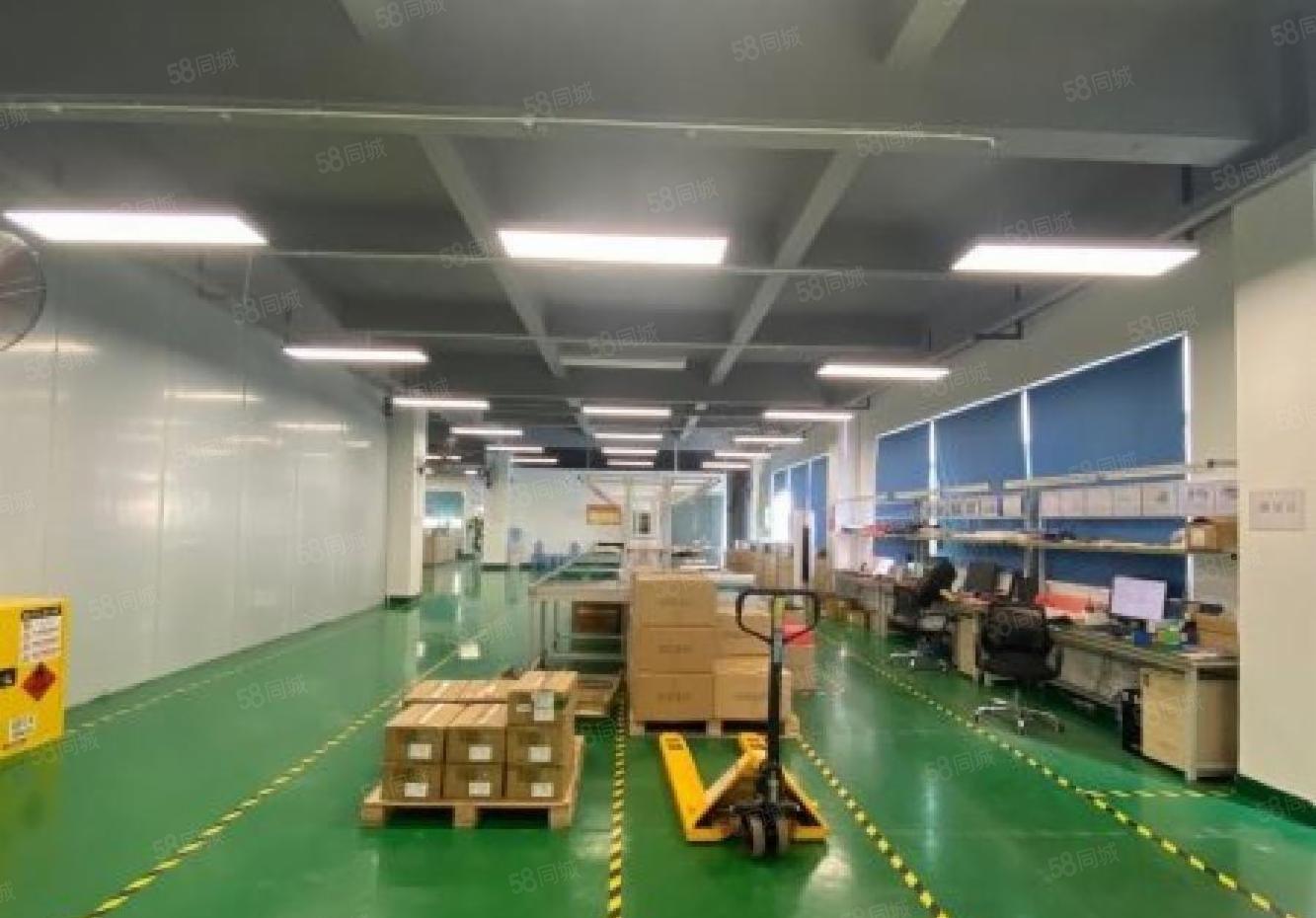 石岩汽车站附近875平方原房东精装修红本厂房出租可分租