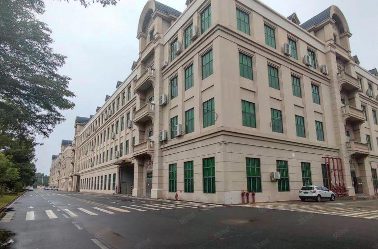 福永国际会展中心旁20元楼上300平精装修办公室仓库低价出租