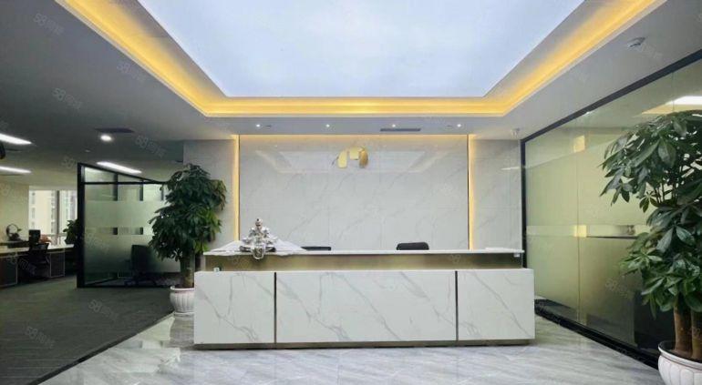 福永地铁口200平起租精装办公室研发办公贸易电商仓库带家私