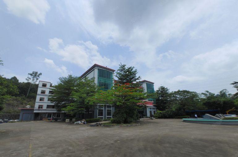 松岗红本花园式独门独院厂房12800平出租超大空地带精装办公