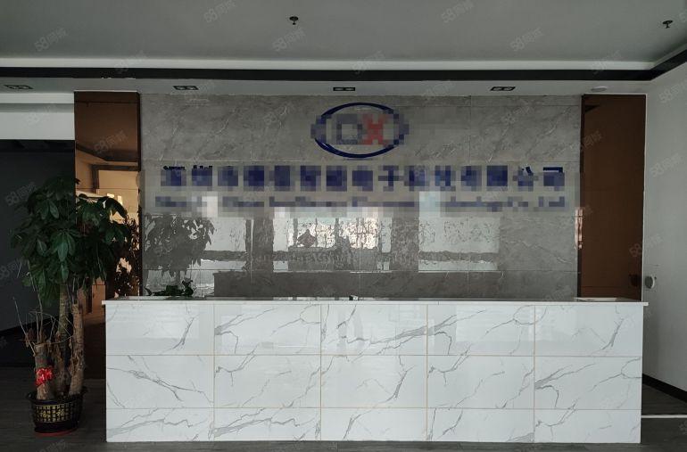 福永107国道边楼上1800平米带装修厂房出租免转让费