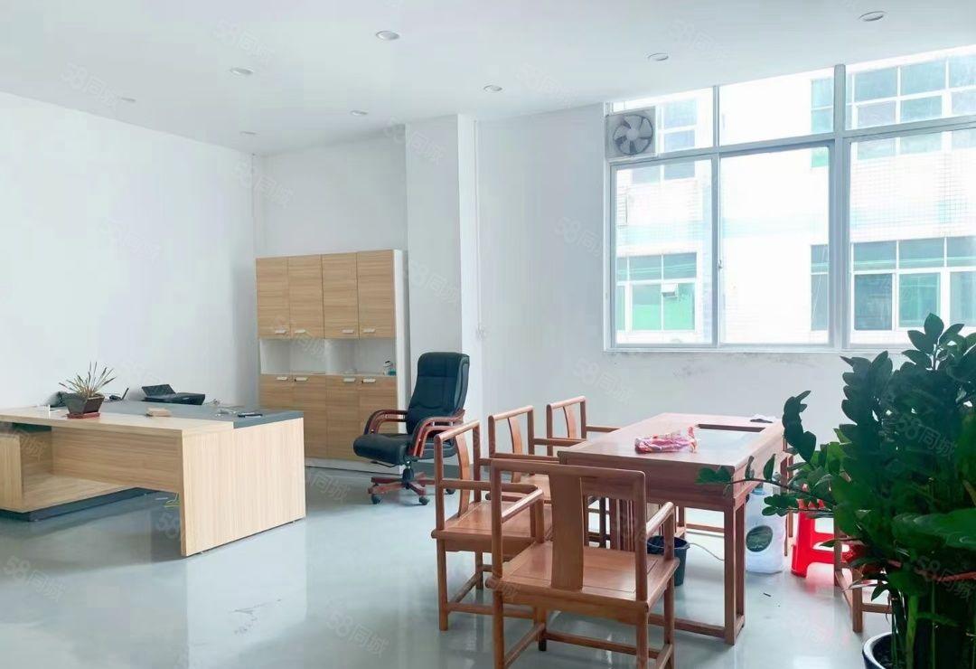 福永楼上豪华装修1100平，无需转让费，适合电子行业