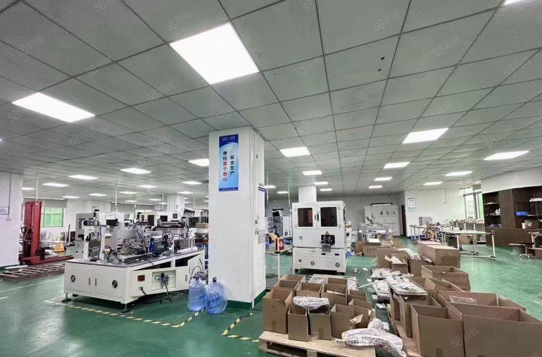 福永和平1500平楼上精装修低价厂房出租仓库分租原房东好停车