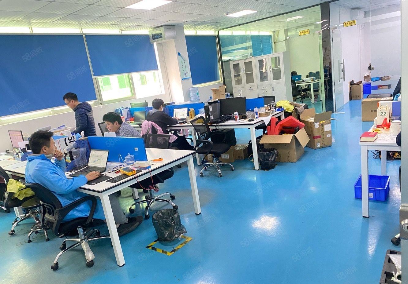 石岩塘头第三工业区整层2400平  带无尘车间 无转让费