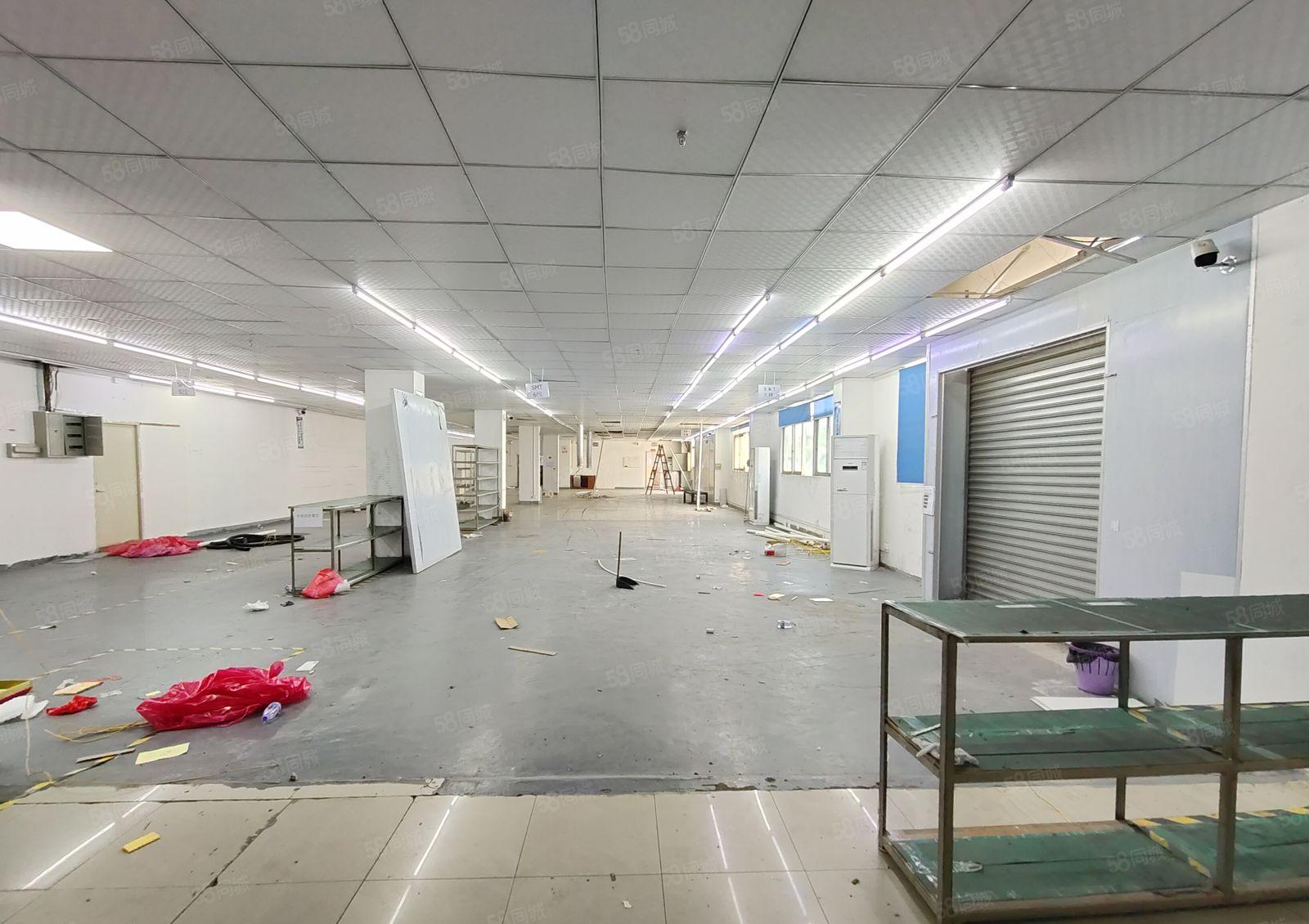 西乡，鹤洲，桃源居附近，楼上带装修1000厂房出租，租金26