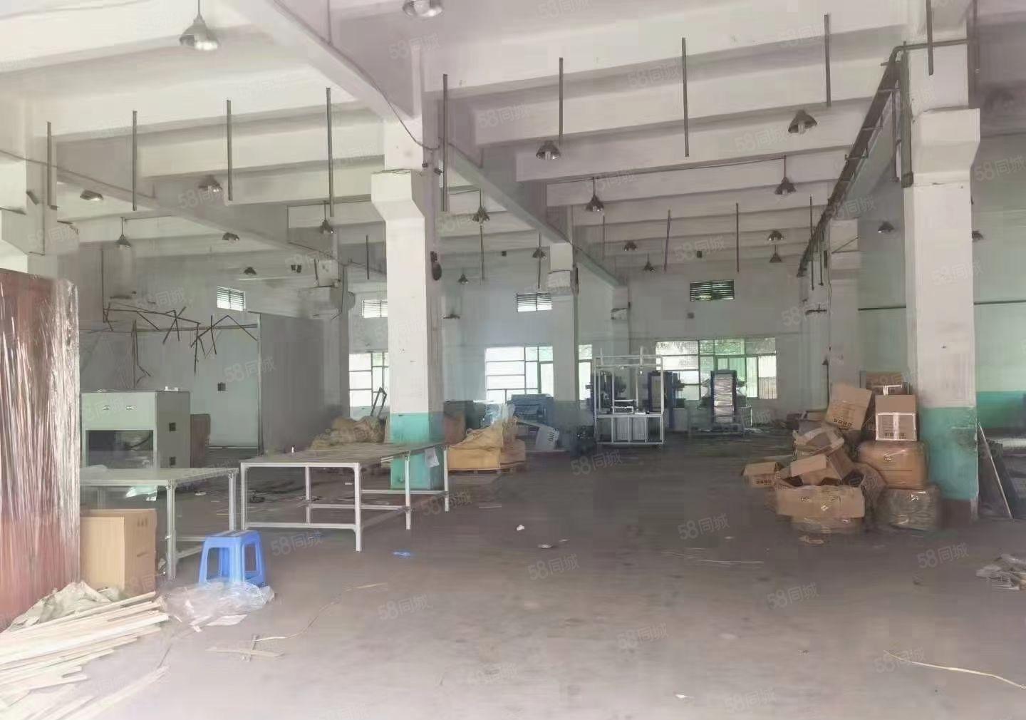 石岩汽车站一楼层高5米高厂房带牛角.装修厂房招租
