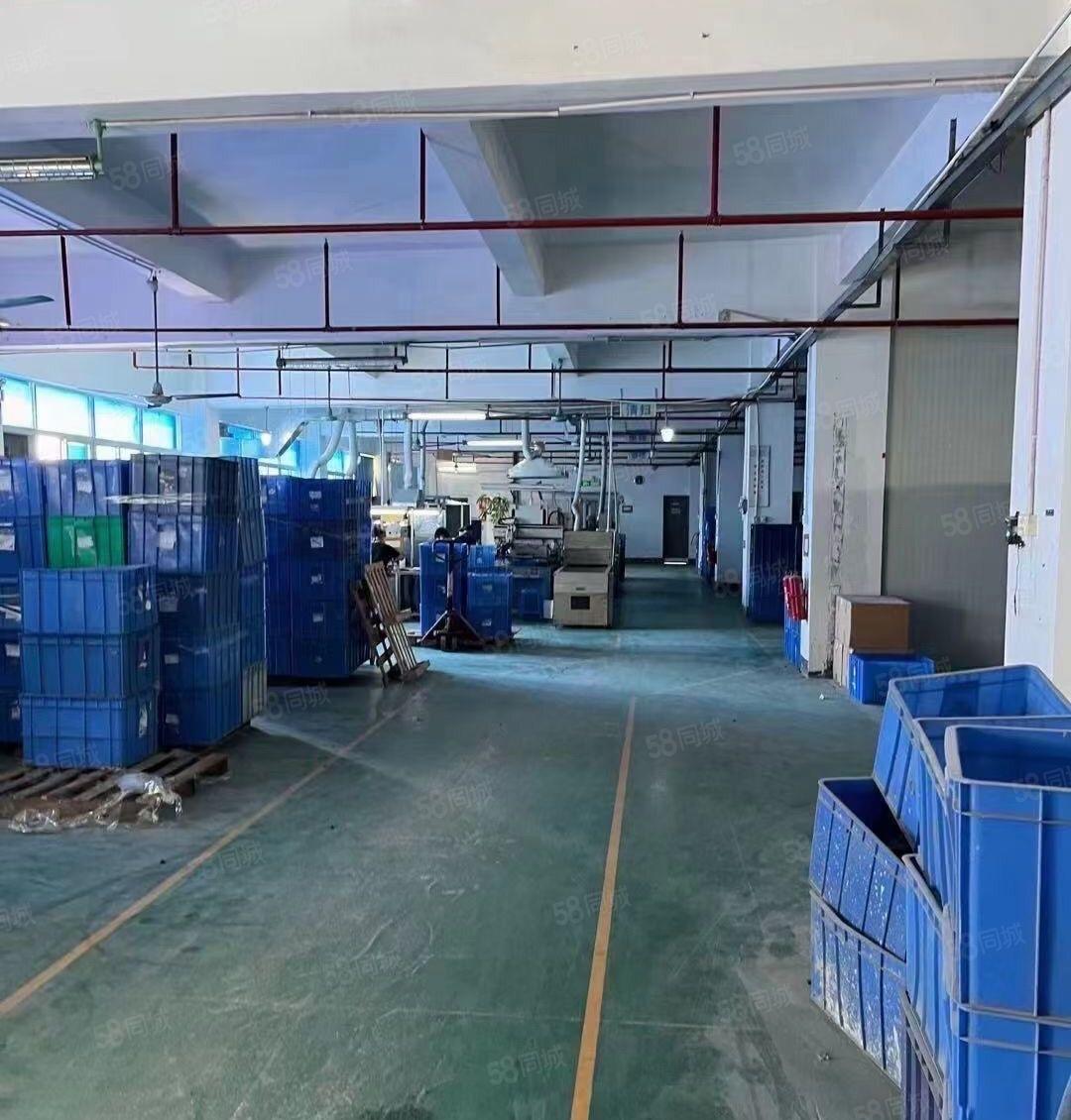 沙井和一大型工业区标准厂房出租楼上1100平