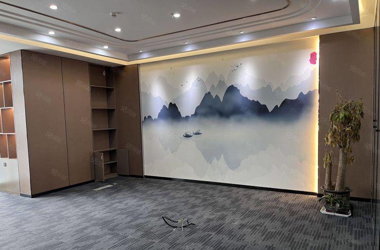 西乡107国道边100平超高使用率一手房东全新地坪漆厂房