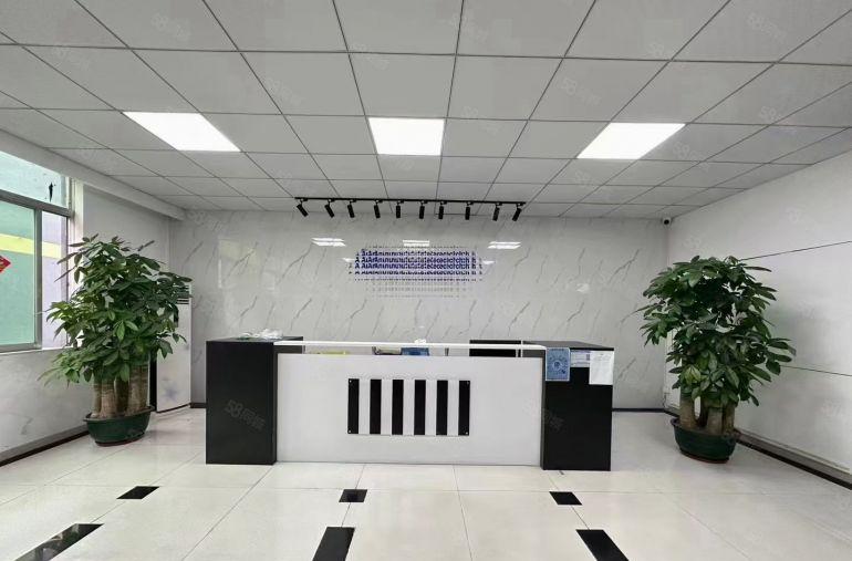 福永和平1500平楼上精装修低价厂房出租仓库分租原房东好停车