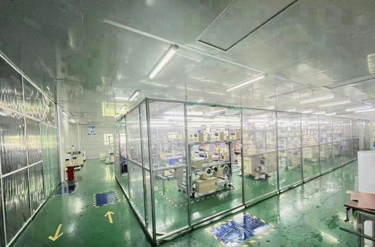 西乡固戍厂房300平房东直租公摊小豪华装修办公室研发电商出租