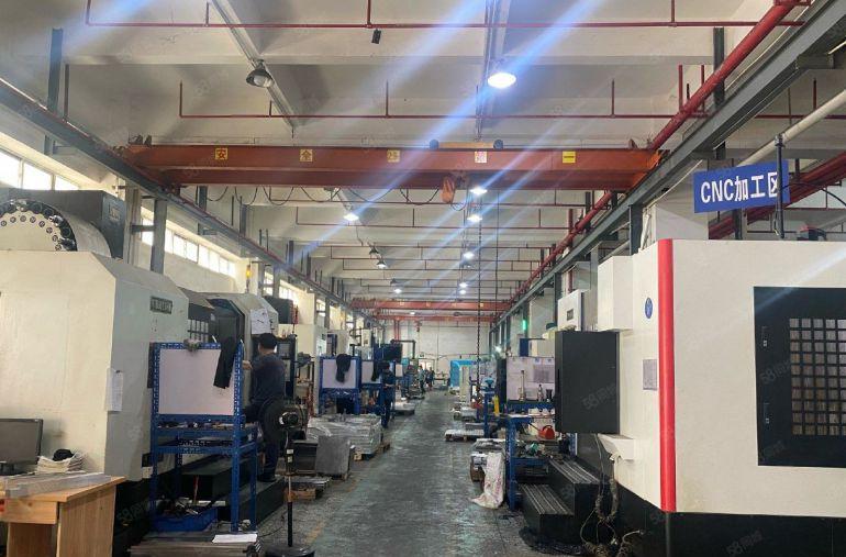 西乡固戍原房东一楼二楼3000平6米高带行车厂房仓库出租低价