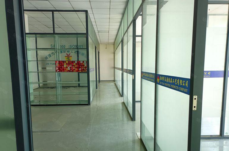 松岗塘下涌原房东红本厂房二楼2300平精装修空地大过环评